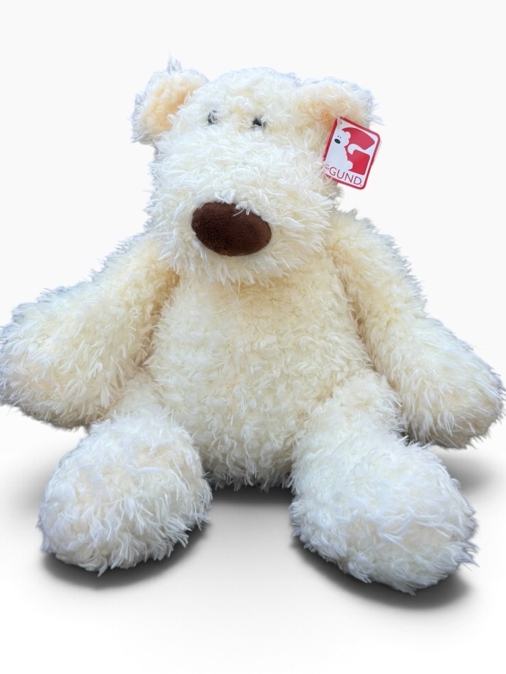 Gund Vintage Schlepp Cream Polar Bear Plush
